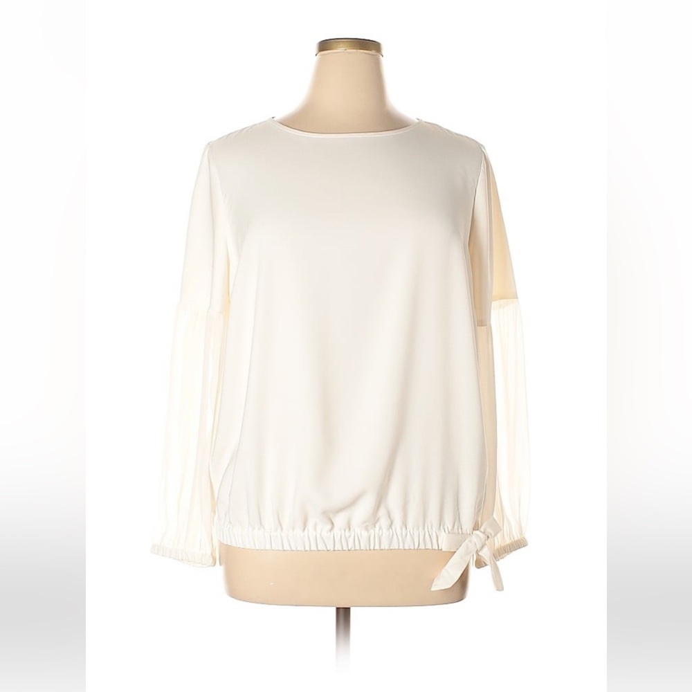 Ivory Long Sleeve Top